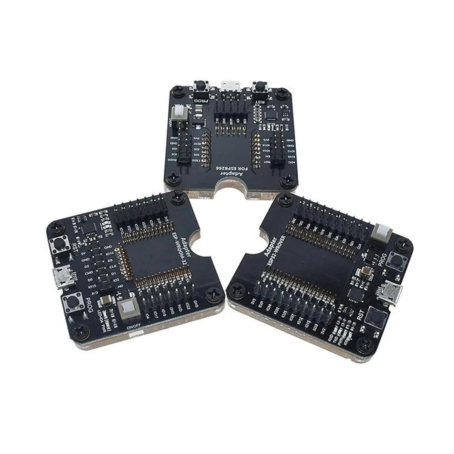 Alt view image 10 of 12 - ESP8266 ESP32 ESP-WROOM-32 ESP32-WROVER Development Board Test Burning Fixture Tool Downloader for ESP-12F ESP-07S ESP-12S(ESP32-WROVER)