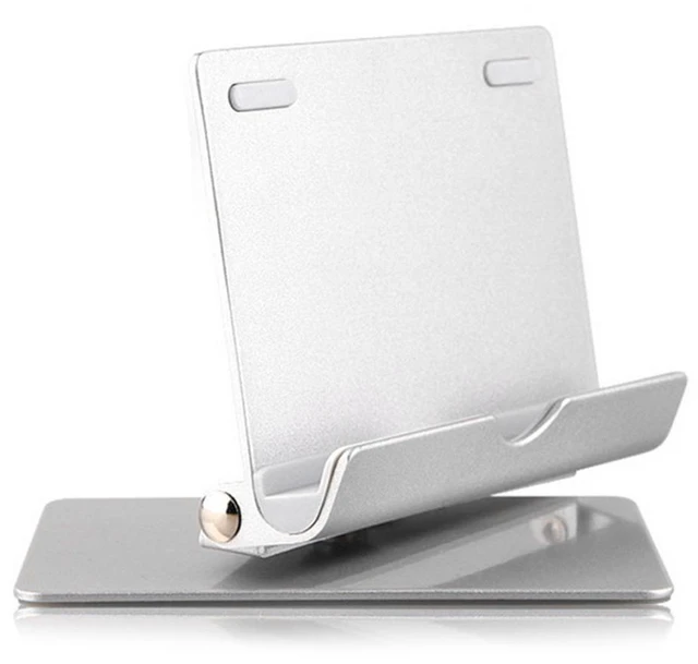 Alt view image 10 of 12 - Adjustable Bracket Mini Tablet PC Holder Desk Mobile Phone Stand Antiskid Silica Gel for Universal Phone Support 10x7x3.5cm
