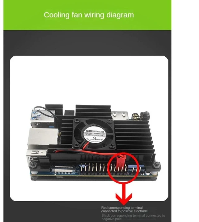 Alt view image 11 of 12 - For Orange Pi 4 LTS Aluminum Alloy Protective Case with Cooling Fan Active Passive Cooling Metal Case for OPI 4 LTS 4B 4