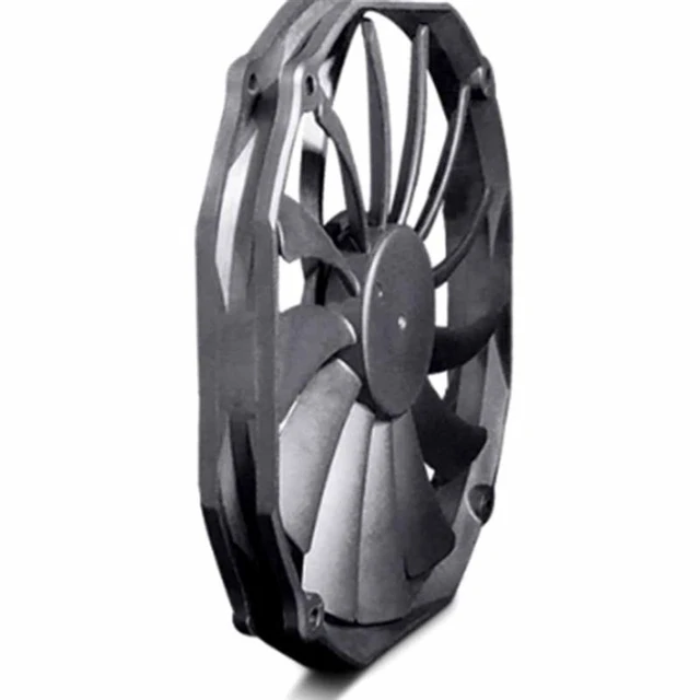 Alt view image 9 of 12 - 14015 Case Fan Large Air Volume Low Noise 140X140X15MM Ultra-Thin 4PIN PWM 14CM Fan
