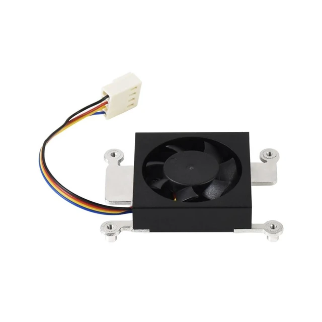 Alt view image 10 of 12 - CM4 Dedicated 3007 Cooling Fan for Raspberry-Pi Compute Module 4 CM4 Cooling Fan with Metal Bracket Thermal Pad (12V)