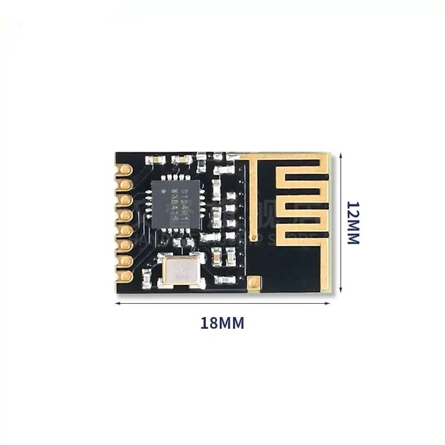 Alt view image 6 of 6 - Mini NF-03 SI24R1 Wireless Remote Control SPI Transmission Module Power Enhanced Edition