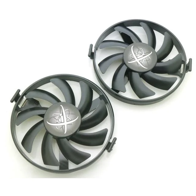 Alt view image 4 of 4 - FDC10U12S9-C DC12V 0.35A 85mm 4Pin 4Wire VGA Fan For XFX-RX470 478 480 570 580 Graphics Card Cooling Fan 4Pin(FDC10U12S9-C-2PCS)