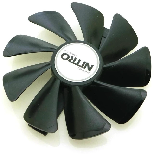 Alt view image 4 of 4 - CF1015H12D FD10015M12D 12V 0.45A 95mm VGA Fan For SAPPHIRE-RX590 RX580 RX570 RX480 RX470 Graphics Card Cooling Fan