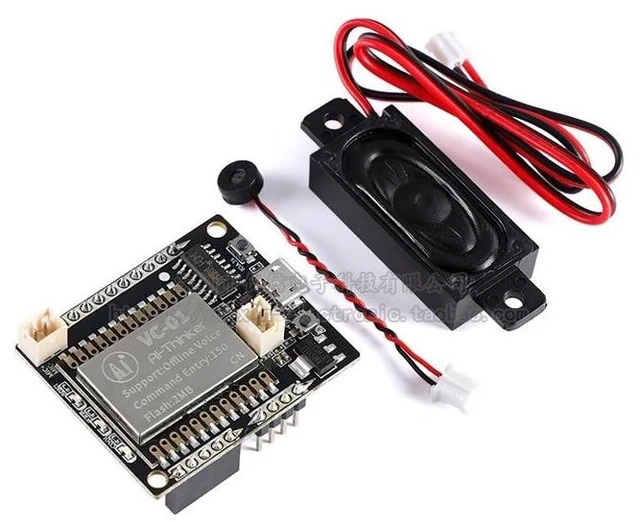 Alt view image 5 of 8 - VC-01-Kit Ai intelligent offline voice module offline recognition voice control module development board