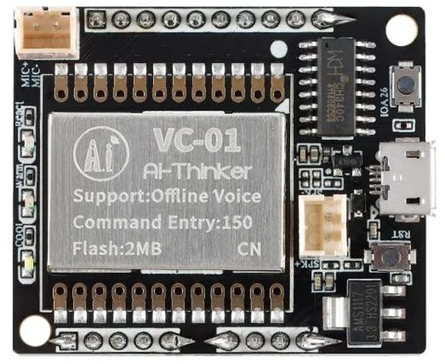 Alt view image 6 of 8 - VC-01-Kit Ai intelligent offline voice module offline recognition voice control module development board
