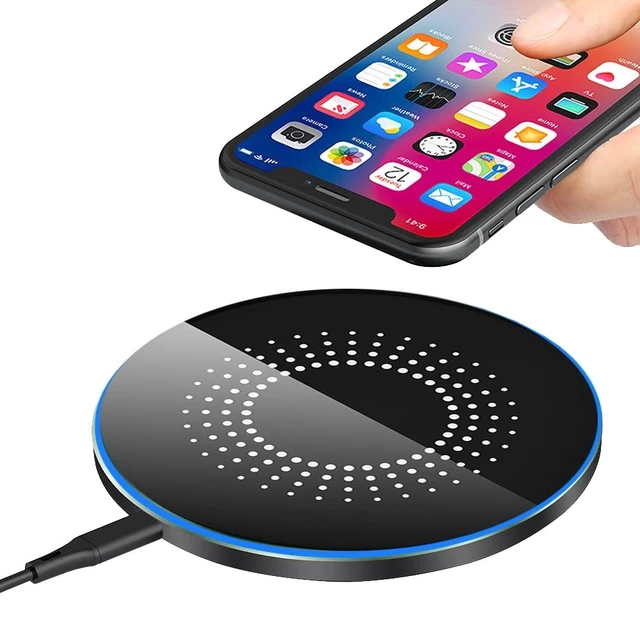 Alt view image 8 of 14 - 30W Wireless Charger Pad, Wireless Charge 30W, Fast Wireless Charger, Wireless Charging Compatible with Samsung Galaxy S23/S22/S21/S20, Fast Charger Compatible with iPhone 17/16/15/13/14/12 Series