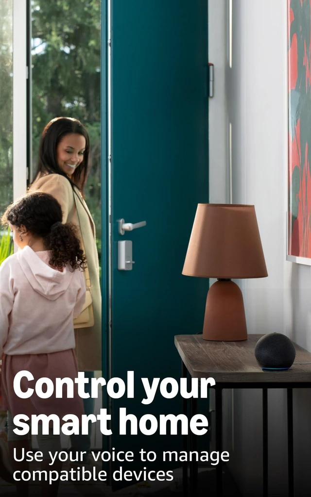 Alt view image 12 of 14 - Echo Dot (newest model) - Vibrant sounding speaker, Designed for Alexa+, Great for bedrooms, dining rooms and offices, Charcoal