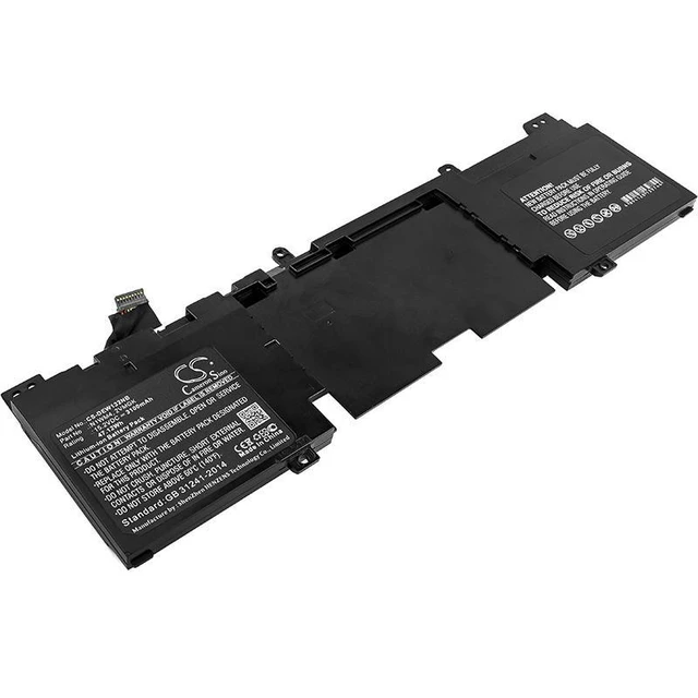 Alt view image 5 of 8 - CS Replacement Battery for Dell Alienware 13 R2,Alienware 13 R2 13.3",AW13R2-1678SLV,ALW13ER-1708S PN:N1WM4 3100mAh / 47.12Wh