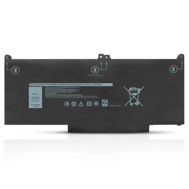 Alt view image 4 of 4 - FV993 M4800 M6800 Laptop Battery for Dell Precision M4600 M4700 M4800 M6600 M6700 M6800 Series, Type: FV993 FJJ4W KJ321 PG6RC V7M28 R7PND RY6WH 97WH 8500mAh 9 Cells 11.1V