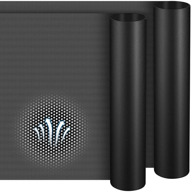 Alt view image 8 of 14 - 2 Pack PC Dust Filter Roll 1000x300mm PVC Mesh Cover Floor Vent Cover for PC Case, Gaming Rigs & Office Computers, 0.5mm Holes, No Magnetic Strip(Black)