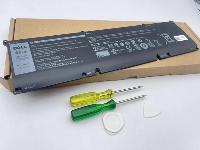 Alt view image 7 of 8 - Genuine OEM 69KF2 86Wh Battery For Dell G15 5510 5511 5520 5550 XPS 15 9500 9510