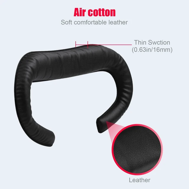 Alt view image 14 of 14 - VR Facial Interface and Foam Replacement Set for Oculus Meta Quest 2 | Removable Facial Interface Frame & Foam Face Covers Replacement & Anti-Leakage Nose Pad & Lens Cover