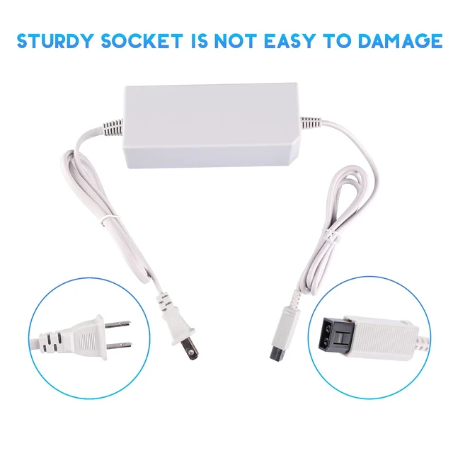 Alt view image 14 of 14 - 3 in 1 Accessories Bundle Kits for Wii, AC Power Supply Adapter + Wii to hdmi Converter and Wired Infrared Ray Sensor Bar Compatible with Nintendo Wii