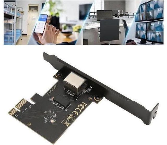 Alt view image 12 of 14 - 10G PCIe Network Card AQC113C, Gigabit Ethernet PCI Express Network Card, RJ45 LAN Adapter Converter for Desktop PC, Ethernet Network Adapter