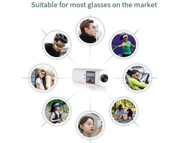Alt view image 6 of 8 - With WIFI and screen, first-person perspective camera, DV for cycling, traveling, outdoor sports, recorder, S110 black