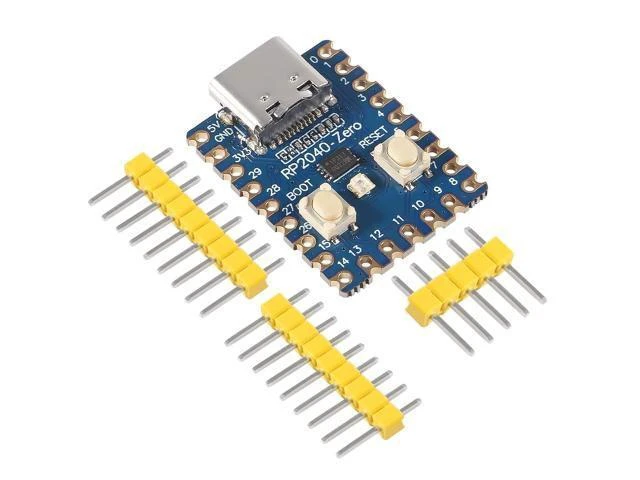 Alt view image 12 of 14 - anicorn 6PCS Type-C RP2040-Zero RP2040 for Raspberry Pi Microcontroller PICO Development Board Module Dual-Core 2MB Flash