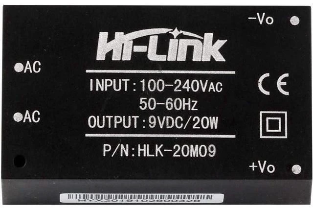 Alt view image 9 of 14 - HLK-20M09 AC-DC 220V to 9V 20w Step-Down Power Supply Module Intelligent Household Switch Power Supply Module (5 PCS)