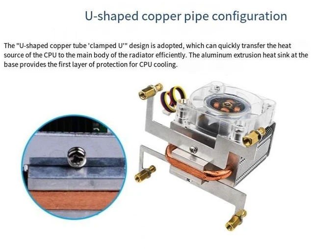 Alt view image 11 of 14 - Raspberry Pi 5 Tower Fan ICE Cooler Radiator for Pi 5B, Active Cooling Heat Sink for Optimal Thermal Performance