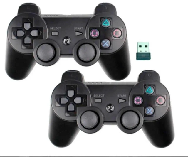Alt view image 8 of 8 - 2.4g wireless dual-use one-to-two gaming controller for PC, Android TVand computer.Gaming controller with vibration and charging function.