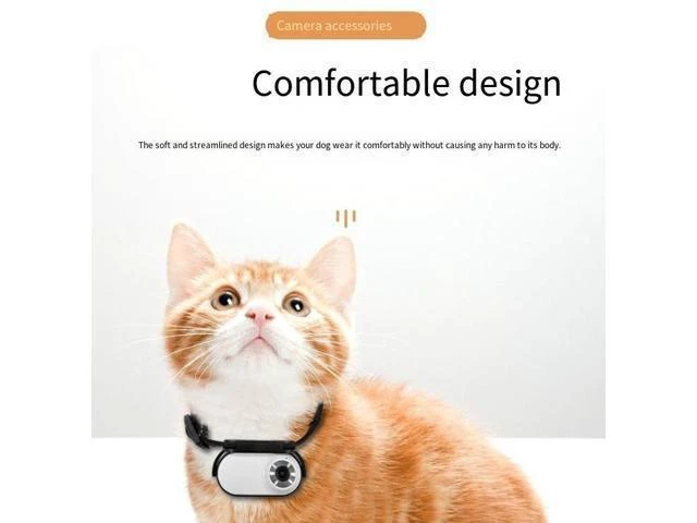 Alt view image 6 of 6 - Thumb camera, camera for travel, outdoor cycling, hunting, sports, recorder, pet camera black