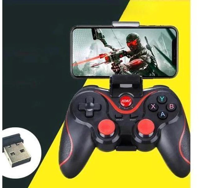 Alt view image 12 of 12 - Bluetooth Wireless Gamepad S600 Stb S3VR Game Controller Joystick For Android Ios Mobile Phones Pc Game Handle