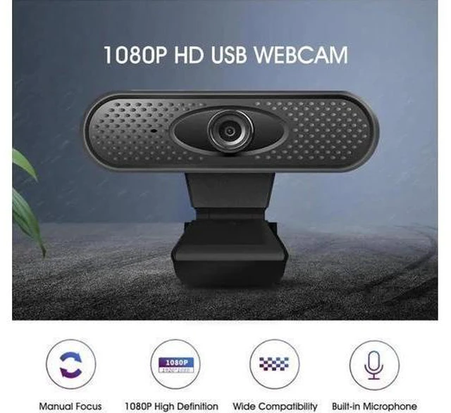 Alt view image 11 of 12 - Webcam 1080P Web Camera Video Call USB Camera Web Cam Online Remote Teaching Studying Video Chat Camara Web For PC