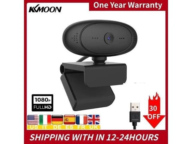Alt view image 11 of 12 - HD 1080P Webcam USB Camera webcamera autofocus With Microphone Flexible Rotatable Web Camera for Video Conference Computer