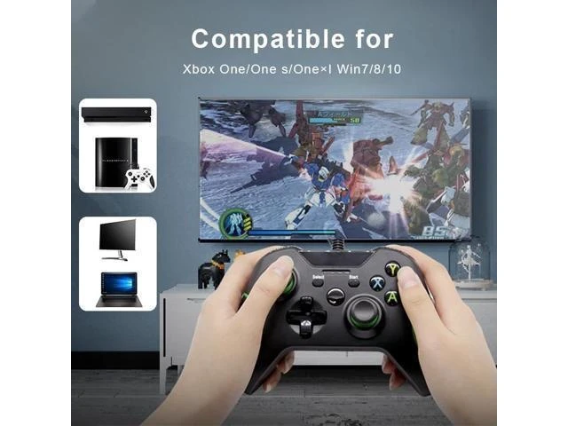 Alt view image 12 of 12 - For Xbox One Wired Controller For XBOX One S Controle Wired Joystick For PC For Xbox One X Game Controller Joypad