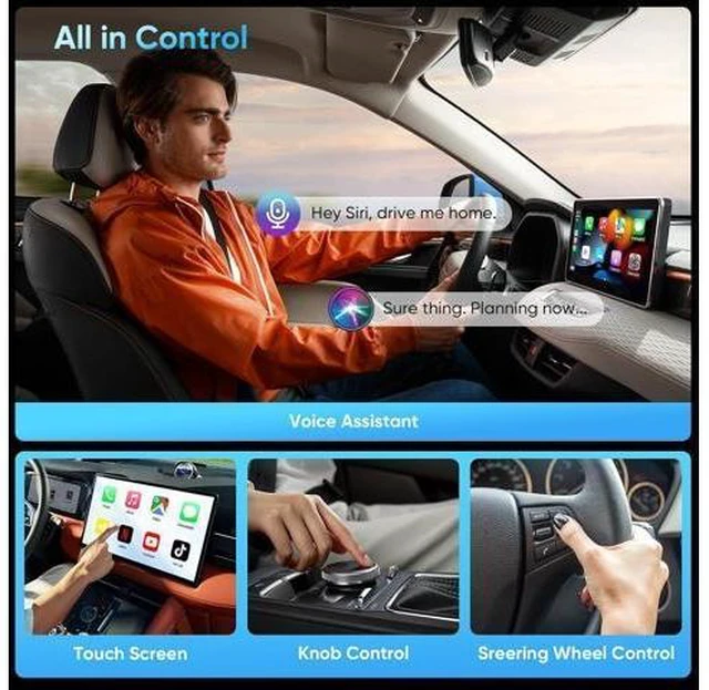 Alt view image 12 of 14 - Wireless Carplay Adapter for Apple, Easily upgrade from wired to wireless Carplay, Plug and Play Carplay dongle, No lag, Automatically connects to Carplay, Works with iPhone 6 or later/iOS10+