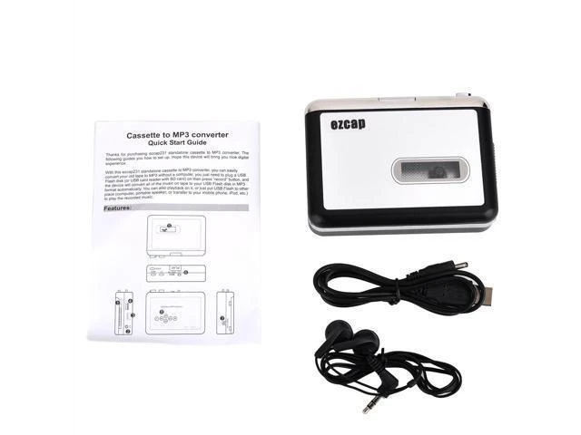 Alt view image 8 of 9 - High-fidelity USB tape signal converter - Walkman to MP3 card recorder - Tape-to-tape recording wizard