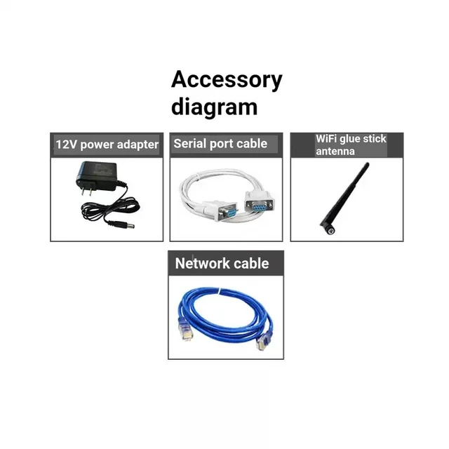 Alt view image 2 of 7 - HF2211, HF2211 Serial Device Server, RS232/485/422 to WiFi and Ethernet DTU Short Message Communication Module, 5-36VDC Serial Data, Device Servers