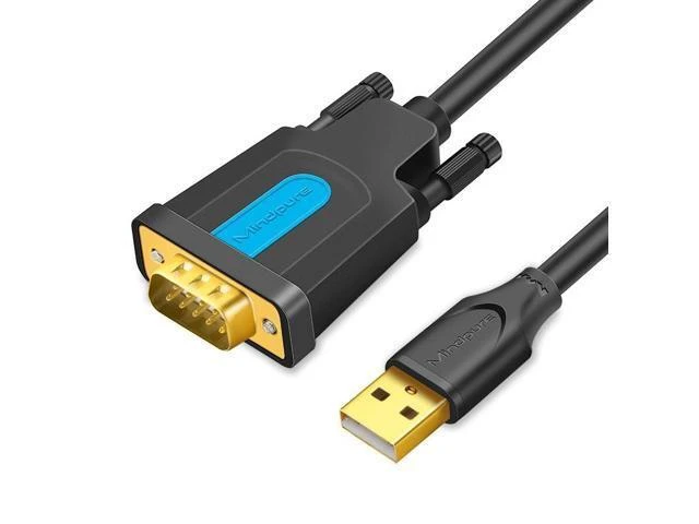 Alt view image 5 of 8 - Luxun usb to Serial Port Computer printer usb to rs232 serial port data cable db9 male-to-male serial port cable 2 meters