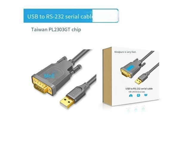Alt view image 8 of 8 - Luxun usb to Serial Port Computer printer usb to rs232 serial port data cable db9 male-to-male serial port cable 2 meters