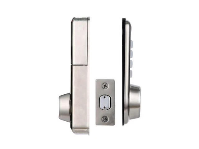 Alt view image 9 of 12 - Cheap Smart Home Digital Door Lock, Waterproof Intelligent Keyless Password Pin Code Door Lock Electronic Deadbolt Lock