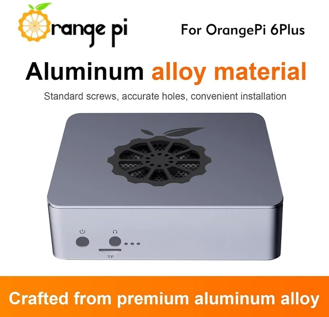 Alt view image 8 of 12 - Orange Pi 6 Plus Metal Protective Case, Only Compatible with Orange Pi 6 Plus Single Board Computer