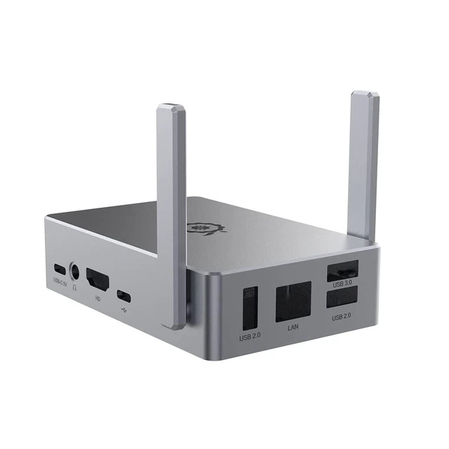 Alt view image 8 of 14 - Orange Pi 5/5B Metal Protective Case - Compatible with Orange Pi 5/5B Single Board Computer