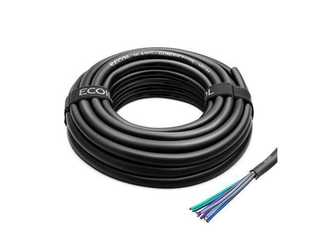 Alt view image 7 of 12 - RS916-20 20-Feet 9-Conductor Speaker Cable 16AWG CCA Ultra-Flex and Easy Peel Jacket 4 Channel Speaker Wire and Remote Wire