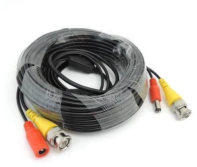 Alt view image 8 of 12 - 5M/10M/20M/30M BNC Video Power Cable Output DC Plug Wire for CCTV Camera Surveillance DVR System Accessories L1(5M)