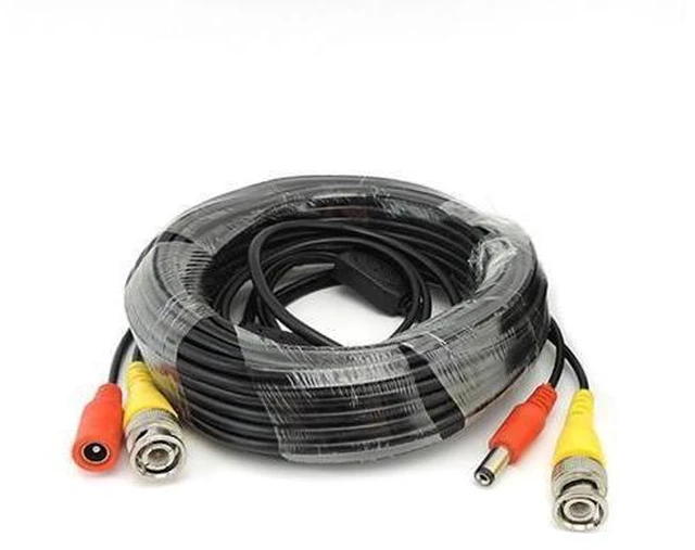 Alt view image 7 of 12 - 5M/10M/20M/30M BNC Video Power Cable Output DC Plug Wire for CCTV Camera Surveillance DVR System Accessories L1(5M)