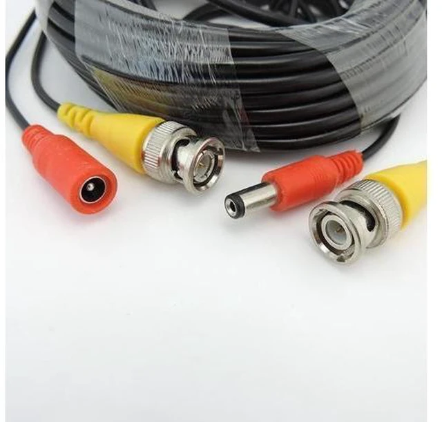 Alt view image 12 of 12 - 5M/10M/20M/30M BNC Video Power Cable Output DC Plug Wire for CCTV Camera Surveillance DVR System Accessories L1(5M)