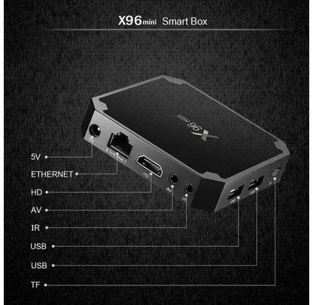 Alt view image 11 of 11 - Android 9.0 Media Player Set Top Box 1+8G/1+16G Smart Set-Top TV Box Quad Core 4K 3D WIFI 100M Media TV Box