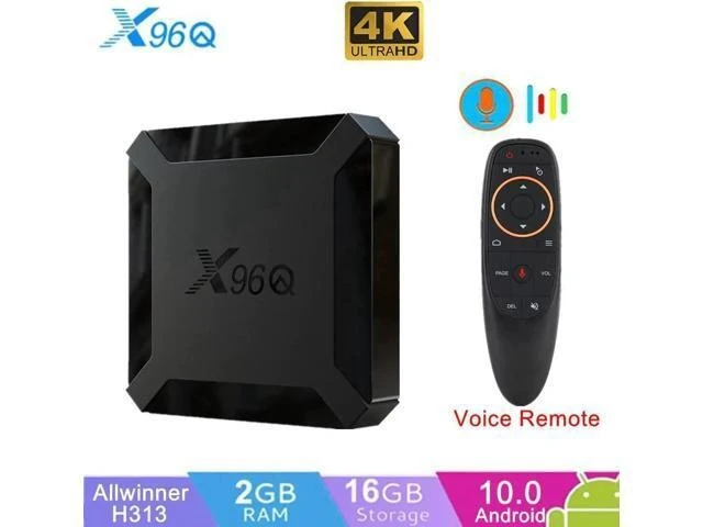 Alt view image 11 of 12 - 2020 New x96q Smart TV Box Android 10.0 box 2GB 16GB Allwinner H313 Quad Core 4K Wifi Netflix Youtube tv box Media set top box