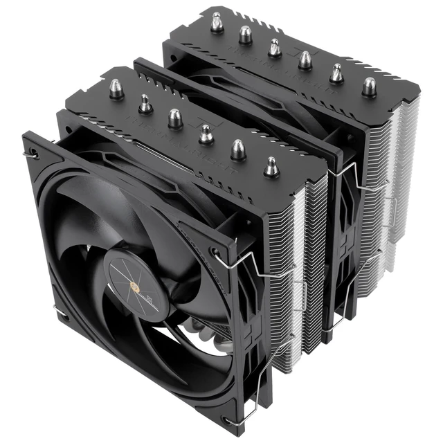 Alt view image 8 of 14 - Peerless Assassin 120 SE V3 CPU Cooler, 6-heatpipe AGHP Technology, Dual 120mm PWM Fans, 2000 RPM Speed, PA120SE 3rd Generation Compatible with AM5/Intel LGA 1700/1851/115X/1200 sockets