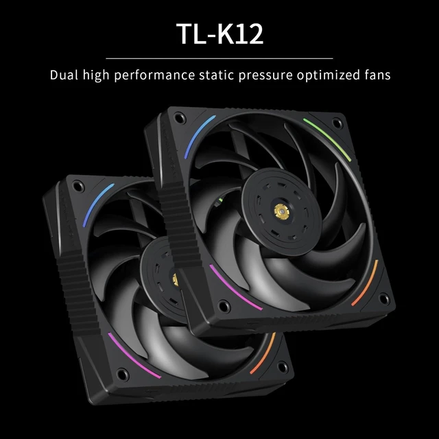 Alt view image 12 of 14 - Peerless Assassin 120 Vision MAX ARGB Black CPU Air Cooler, Twin Tower Radiator 2150RPM,480x854 Resolving Power IPS Screen with 5,Computer Cooler for Intel lga1851/1700/115x,AM4/AM5