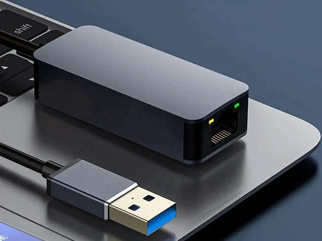 Alt view image 8 of 10 - USB to 2.5G Ethernet Adapter, USB 3.0 Type A to 2.5 Gigabit Network Adapter RJ45 LAN Converter for for Mac OS, Windows, Linux Backward Compatible with 2500/1000/100Mbps