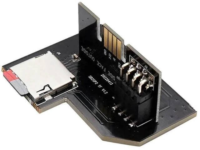 Alt view image 7 of 10 - For NGC SD2SP2 PRO GameCube SD SP2 Adapter Load SDL Micro SD Card TF Card Reader SDL Micro SD/TF Card Reader Adapter