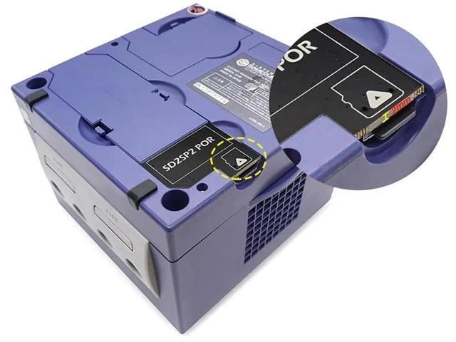 Alt view image 10 of 10 - For NGC SD2SP2 PRO GameCube SD SP2 Adapter Load SDL Micro SD Card TF Card Reader SDL Micro SD/TF Card Reader Adapter