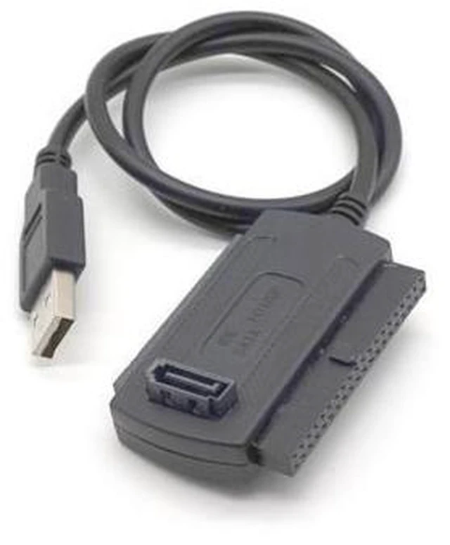 Alt view image 9 of 14 - USB IDE SATA adapter USB 2.0 to IDE SATA Converter Adapter Cable for 2.5 3.5 Hard Drive Disk HDD