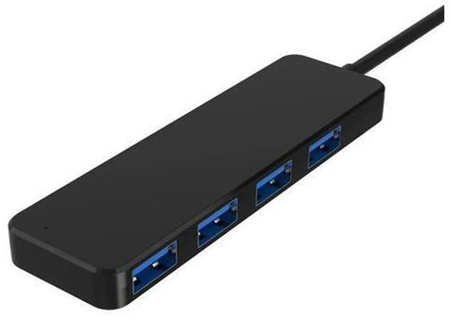 Alt view image 10 of 10 - USB Hub 3.0 Multi USB 3.0 Hub with Power Adapter 4 Port USB Splitter Hub USB 3,0 for PC Computer Accessories Adapter#30